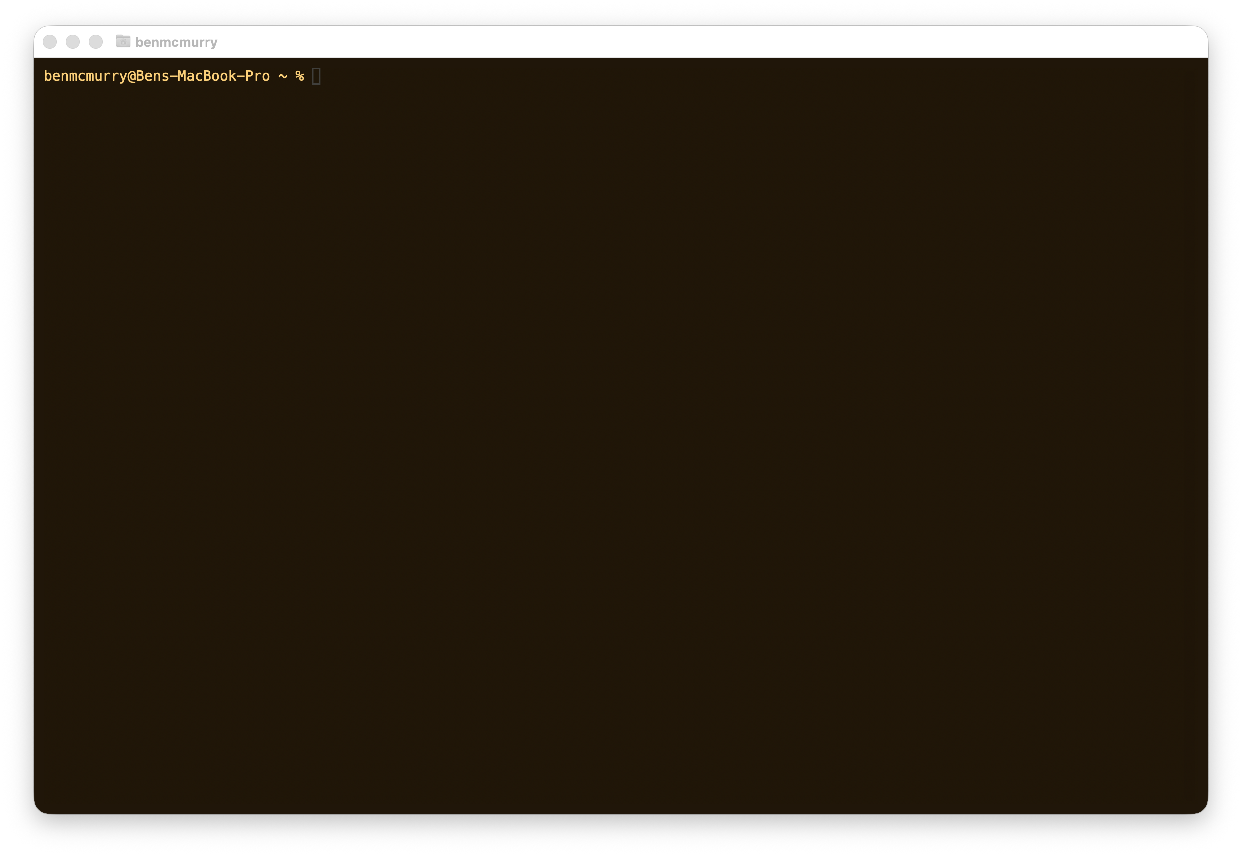ClickTerm screenshot: Theme Amber.